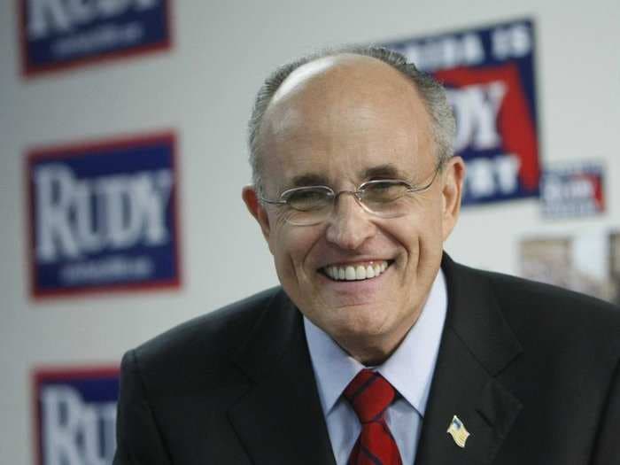 Rudy Giuliani says he isn't racist because Obama was 'brought up by a white mother'