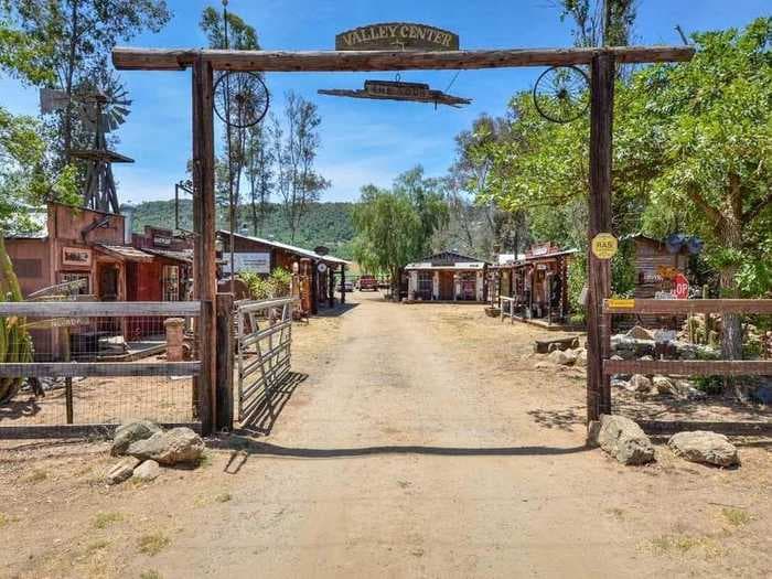 You can now buy a full replica of a wild west town in California for $950,000