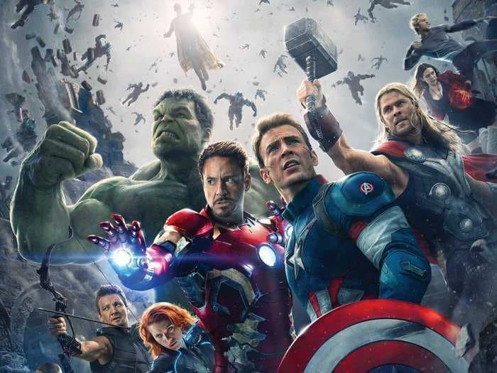 Look really close and you can see a new superhero in this 'Avengers: Age of Ultron' poster