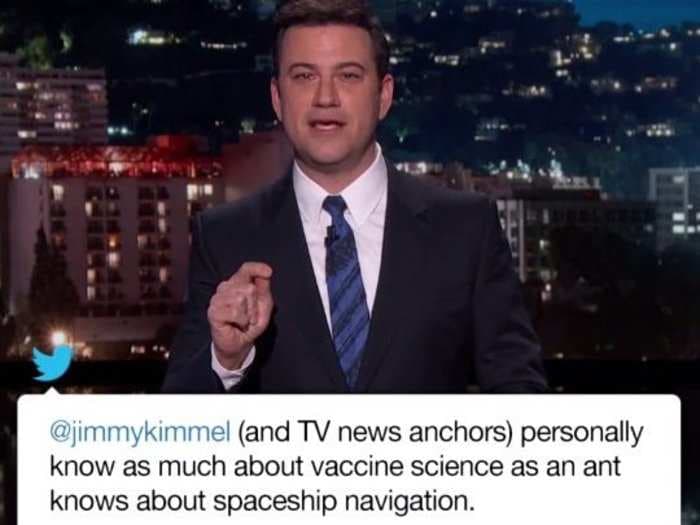 Jimmy Kimmel swiftly shut down the entire anti-vaccination community