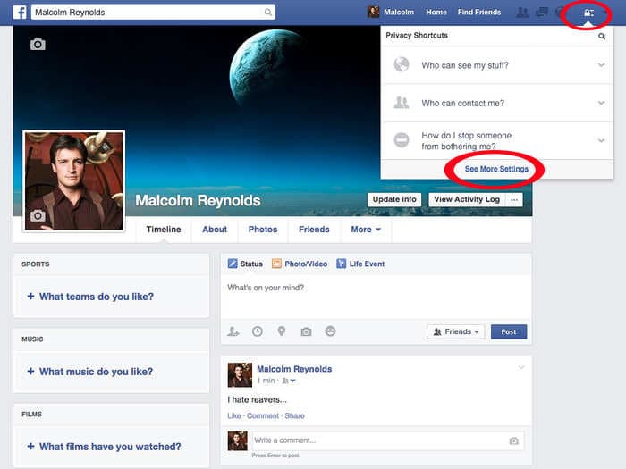 How to go completely invisible on Facebook