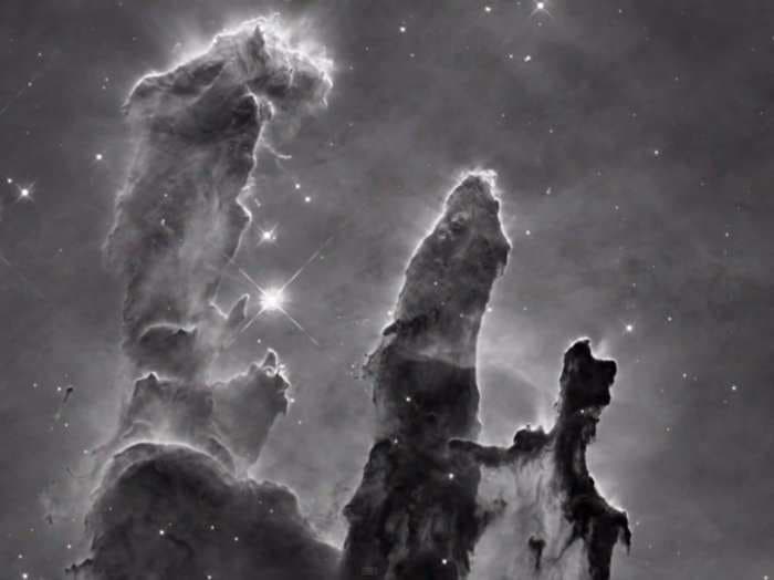 Iconic Hubble images are actually black-and-white