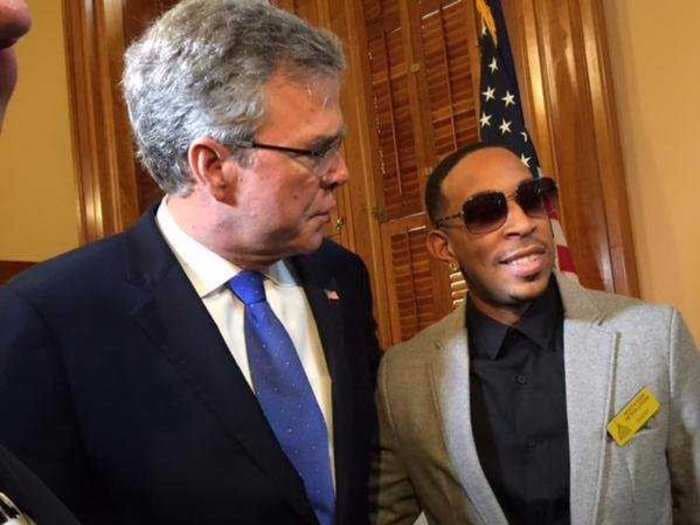 Jeb Bush just hung out with Ludacris 