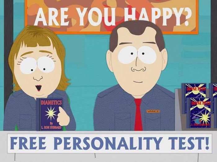 A 'South Park' episode from 2005 perfectly explains Scientology's unbelievable theory of how the world began