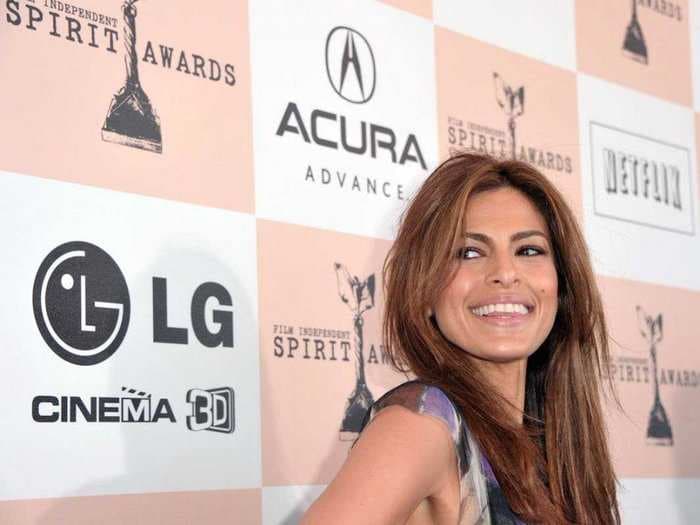 Eva Mendes spent just $6 on the dress she wore to her first red carpet