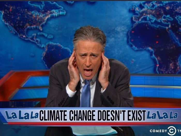 Watch Jon Stewart ridicule Florida and California's incompetent responses to climate change