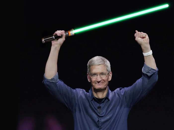 One of the Apple Watch's coolest features was inspired by lightsabers