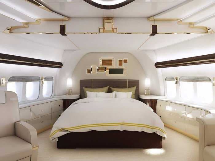 The first Boeing 747-8 private jet is here - and it's a palace in the sky