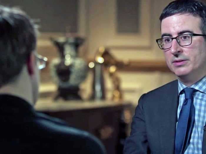 John Oliver just exposed a huge lie surrounding Edward Snowden