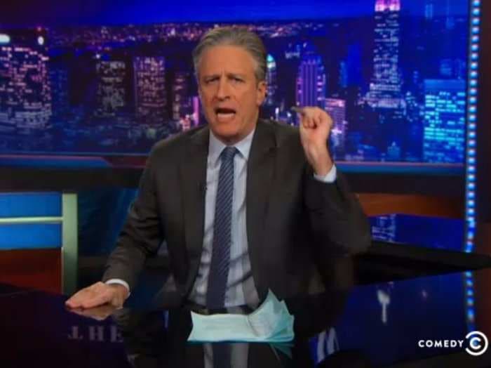 Jon Stewart is defending his replacement amid Twitter 'kerfuffle'