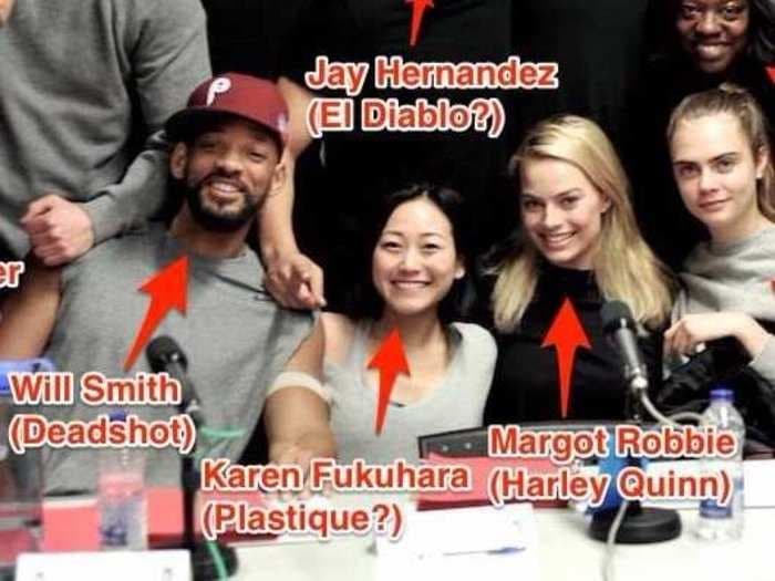 The first cast photo for the 'Suicide Squad' movie reveals new cast members