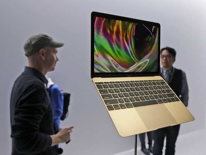 Apple's new gold MacBook is already sold out