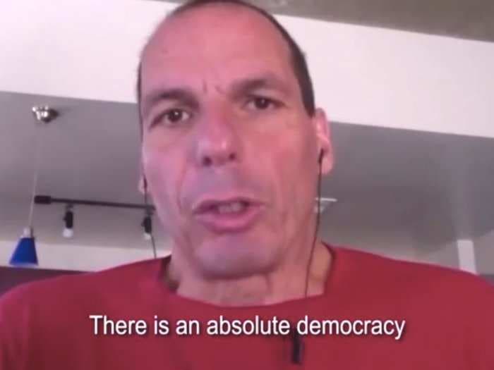 Greece's rock star finance minister Yanis Varoufakis is the star of a new film about Bitcoin