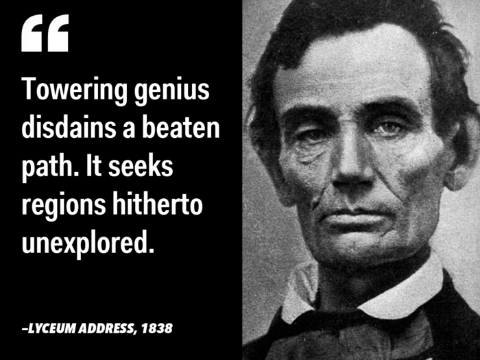 Abraham Lincoln was assassinated 150 years ago today - here are 11 of his best quotes