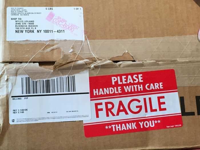 One of Warren Buffett's companies just sent us a mysterious package - here's what was inside