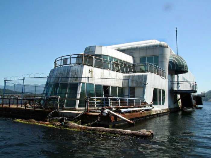 Inside the 'McBarge,' a floating McDonald's that has been abandoned for over 20 years