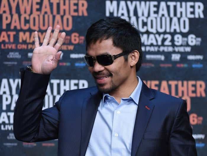 Manny Pacquiao spent $3 million on fight tickets for his legendary entourage