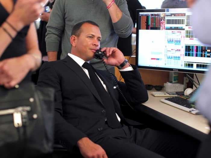 Models, athletes, and actors took over BTIG's trading floor and surprised a lot of clients