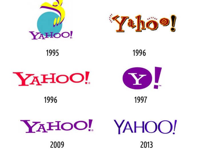 These 15 tech company logos have changed drastically since they started