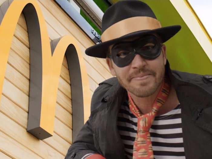 There's a new ad out for the new McDonald's Hamburglar and it's kind of weird