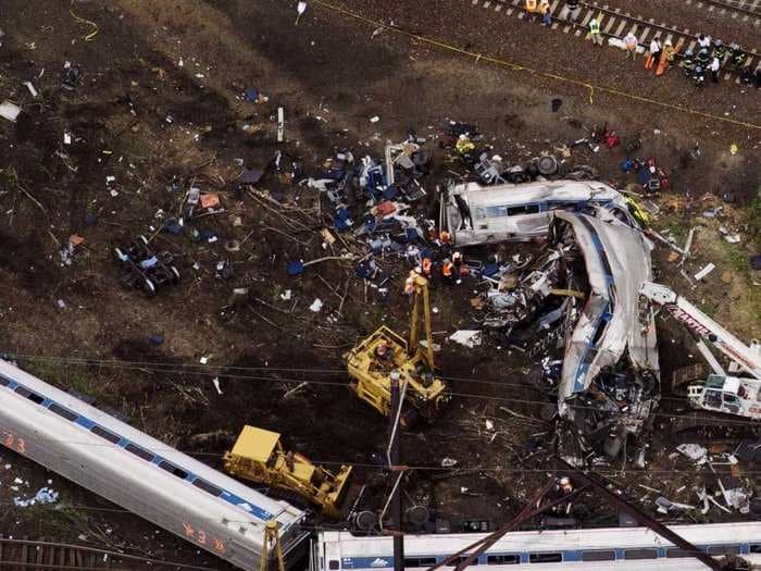 A Wells Fargo executive died in the Amtrak train crash