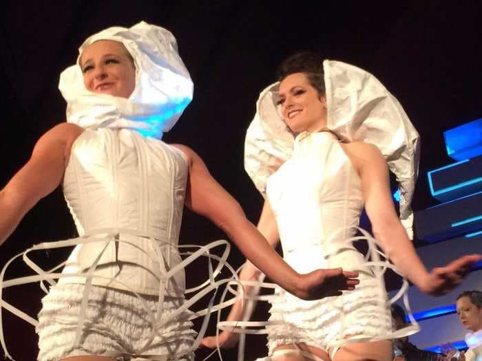 Silicon Valley hosted a fashion show this week, and it was completely insane