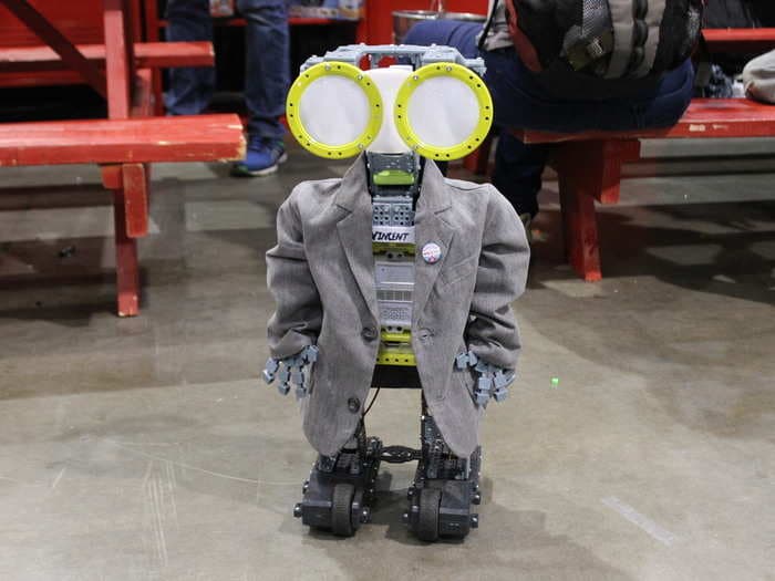 The very cute and the very scary robots of Maker Faire