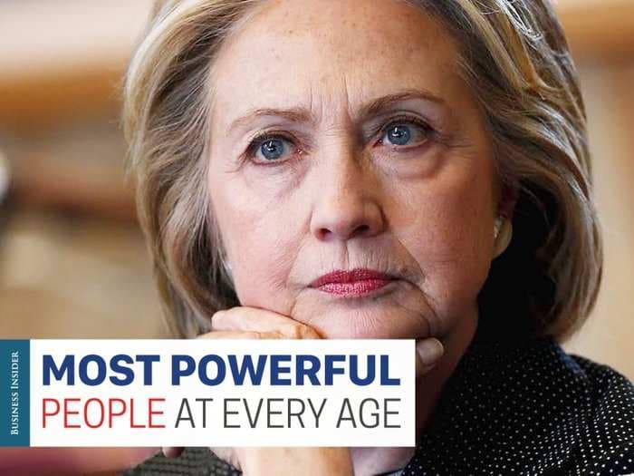 The most powerful person in the world at every age