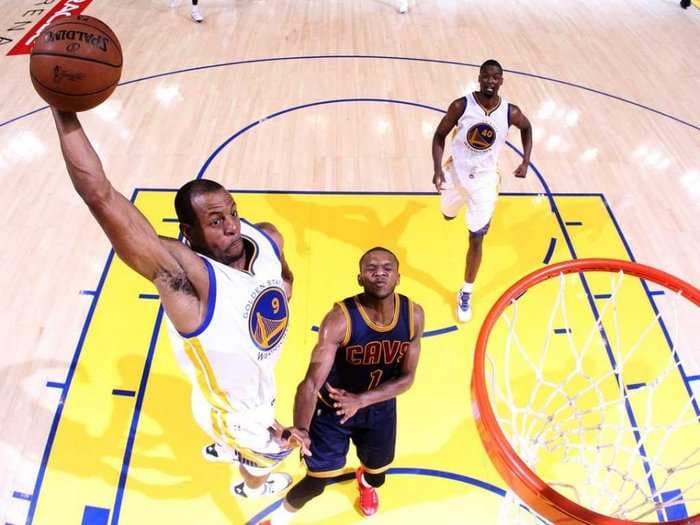 Andre Iguodala, the Warriors' $48 million sixth-man, came up huge in Game 1 of the NBA Finals