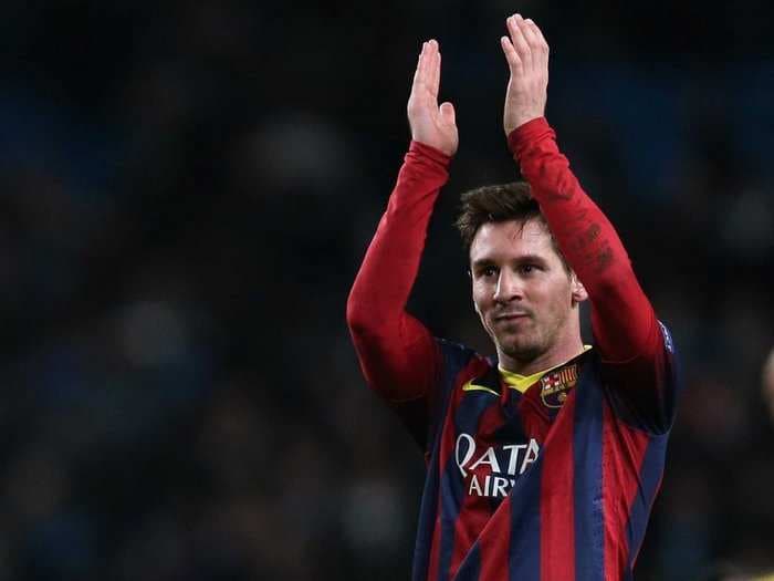 Lionel Messi is the most valuable player in the world and it's not even close