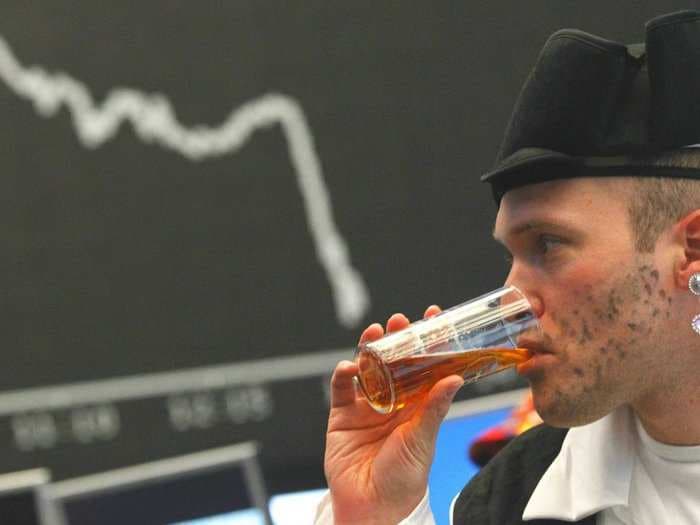 A stock exchange-themed bar is opening in the City of London - with prices that dip and surge with demand