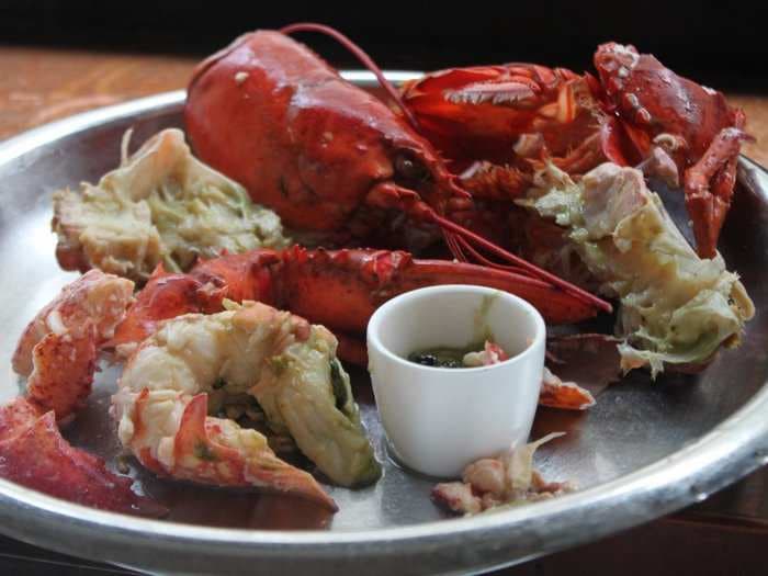 Here's how to eat a lobster from nose to tail - nasty bits and all