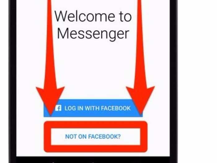 Facebook just made a big move to get more people to sign up for its Messenger app