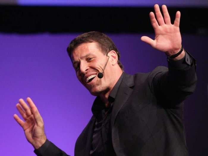 The day multimillionaire life coach Tony Robbins became a wealthy man, he was down to his last $20