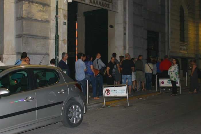 The first person I spoke to queueing for cash in Greece blamed a Rothschild-led Zionist conspiracy for the crisis