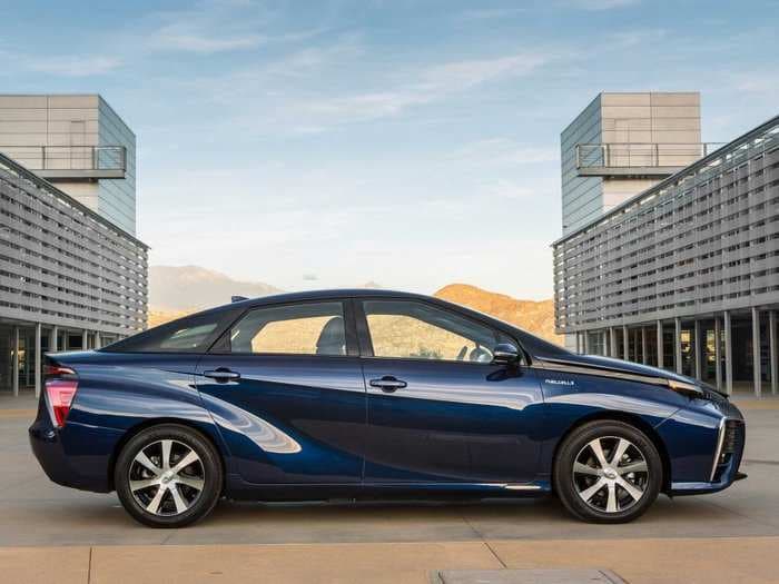 Toyota's new hydrogen-powered car has a record-setting range