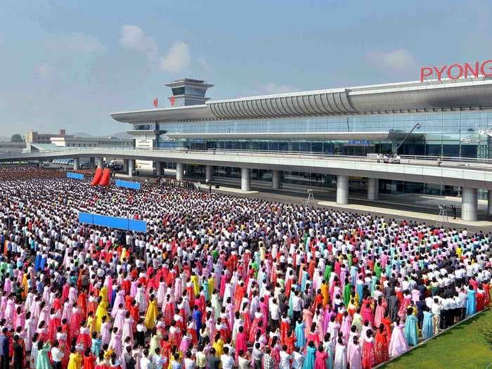 North Korea's stunning new airport puts many American airports to shame