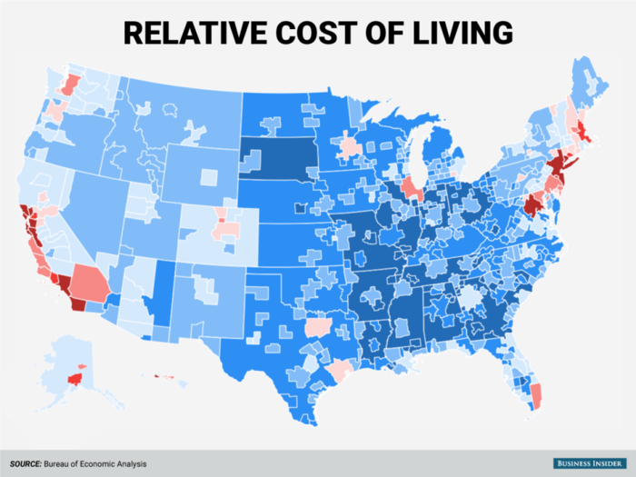 Here are the most expensive places to live in America