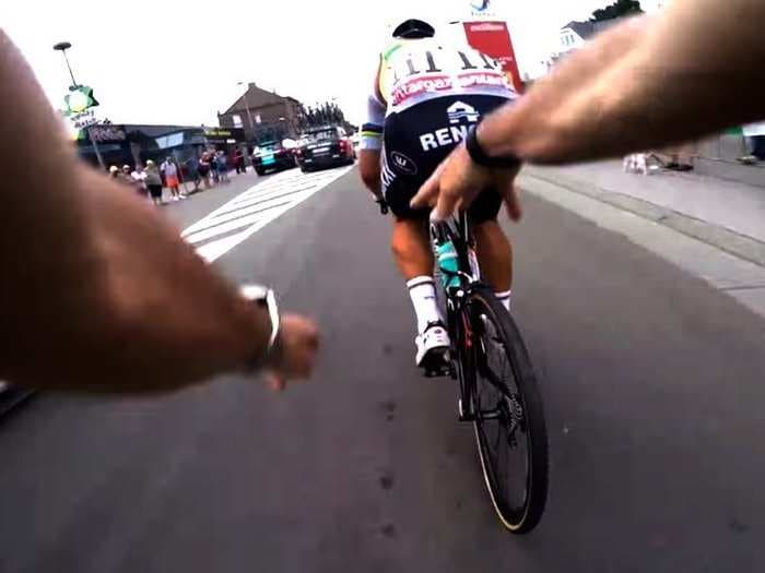 Intense GoPro video shows how super-fast bike changes at the Tour de France keep riders in the race