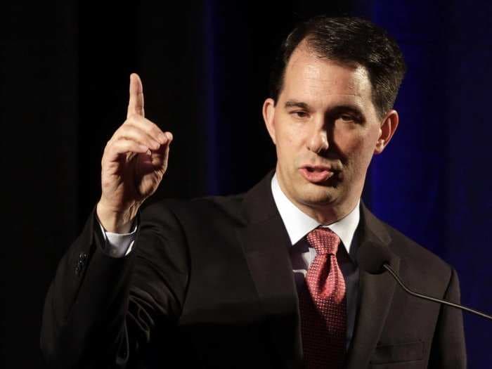 Scott Walker just announced his presidential campaign to protect America from 'disaster'