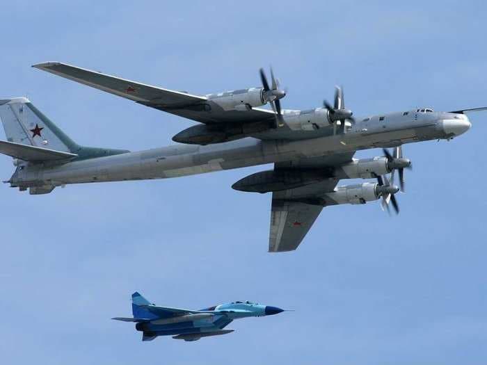 The Russian Air Force may be being pushed to its limits