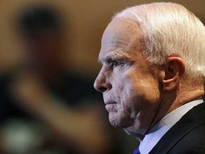 John McCain responds to Donald Trump: 'I'm not a hero'