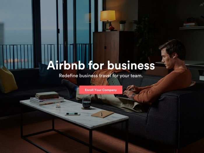 Airbnb wants the future of business travel to be staying in someone's house
