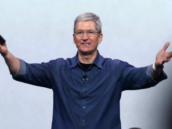 Apple CEO Tim Cook does his best to defend iPads' sinking sales