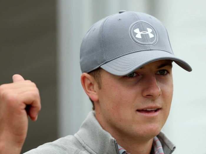 Jordan Spieth flew home on a private jet with the guy he lost the British Open to and drank out of the trophy