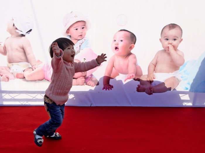 China may double the number of kids families can have