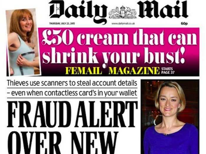The slow painful death of print advertising has caused The Daily Mail to cut this year's profit forecast