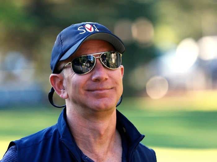 Jeff Bezos just made about $7 billion personally off of Amazon's stock jump