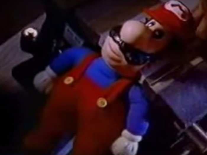 Nintendo once made a six-minute ad depicting Sega and Sony kidnappers torturing Mario