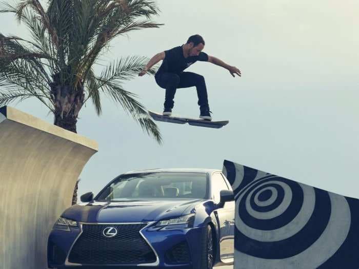 The Lexus hoverboard was much harder to make than you might think